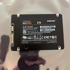 Samsung 860 EVO 2TB 2.5" SATA SSD Solid State Drive MZ-76E2T0 95%+ HEALTH