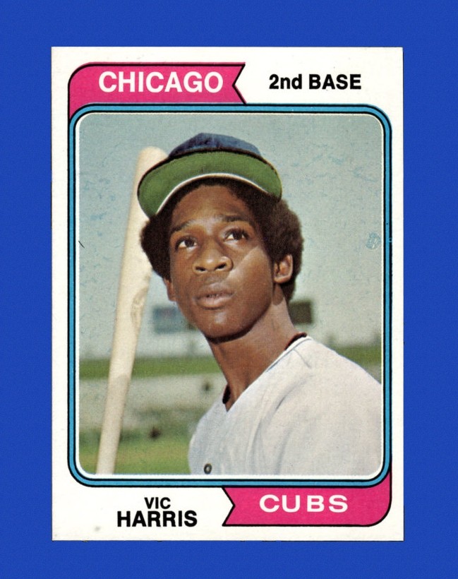 1974 Topps Set-Break #157 Vic Harris NM-MT OR BETTER *GMCARDS*