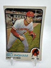 1973 Topps Vintage Baseball Card #89 Jack Billingham Reds *creased*