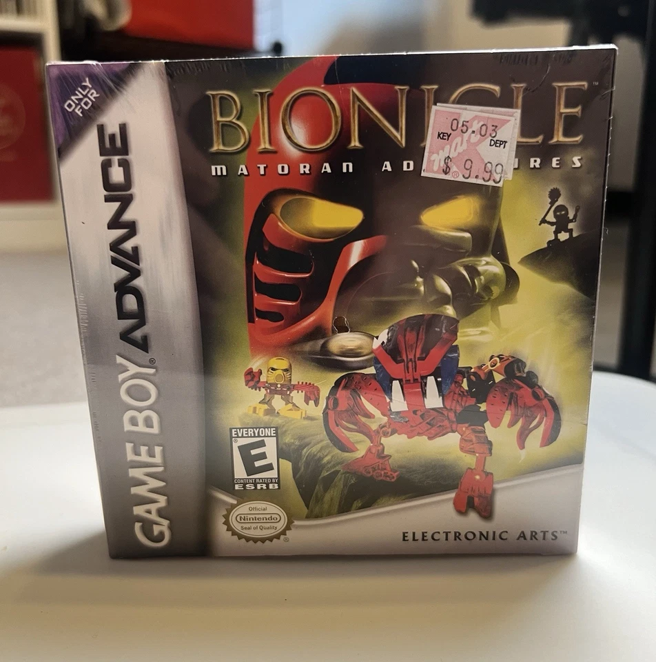 NEW MINT FACTORY SEALED - GAME BOY ADVANCE - BIONICLE MATORAN ADVENTURES! #LEGO - Image 2 of 4