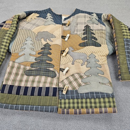 Steppjacke Damen Large Bear Mountain Cottagecore leichter Mantel Eileen's - Bild 2 von 16