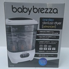 NEW Baby Brezza Bottle Sterilizer  Dryer Advanced Electric Steam Sterilization