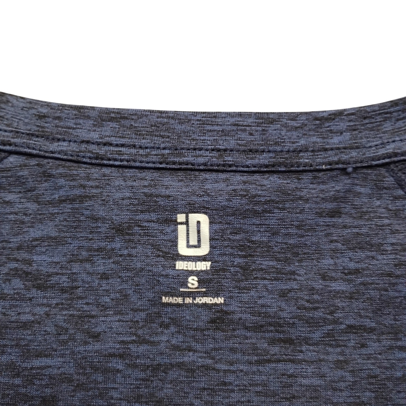 Ideology Performance Tee Size Small Heathered Blu… - image 6