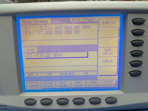 🔥Anritsu MG3696A Signal Generator 10mhz-67 GHz!Ultra Low Phase Noise! CAL'd! - Picture 11 of 22