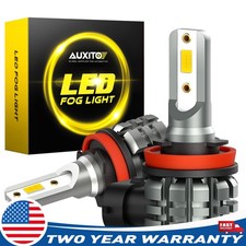 H11 LED Bright H8 Fog Bulb Foglight Light Lamps Amber 3000K Yellow Super Bright