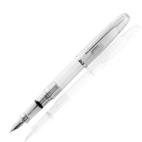 PLATINUM Fountain Pen Balance PGB-3000A #5 Shining Crystal Medium NEW from Japan - Picture 3 of 4
