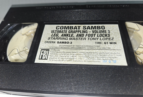 *RARE* "Authentic Russian Combat Sambo" (VHS) Panther Productions, MMA Grappling - Picture 6 of 12