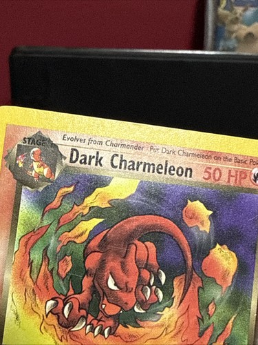 Pokemon Card Dark Charmeleon 32/82 Non Holo Team Rocket WOTC Light Play - Picture 3 of 7