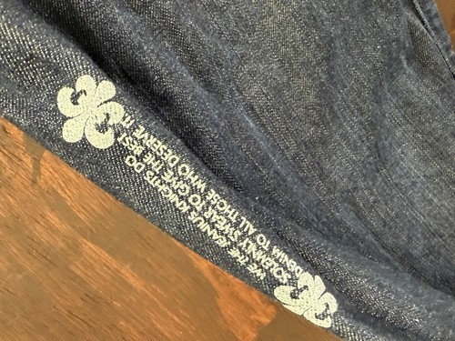 Akademiks Jeanius Jeans Y2K Skater Hip Hop Grunge Loose Fit Blue Men’s 44x32 - Picture 5 of 14