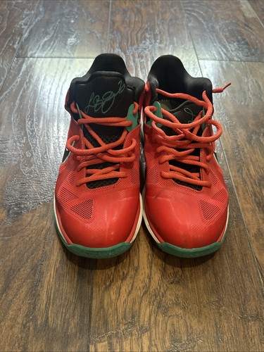Zapatos de baloncesto Nike LeBron 9 Low Liverpool para hombre talla 10,5 usados 510811601 - Imagen 2 de 9