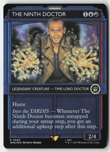 MTG - The Ninth Doctor (Showcase) FOIL R Universes Beyond: Doctor Who 560 LP-NM