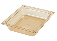 Carlisle 10420B13 StorPlus 1/2 Size 2.5" Deep BPA Free High Heat Food Pan