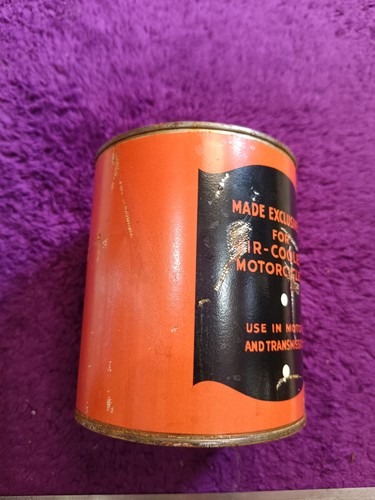 ποΈ Vintage-Style Harley-Davidson Motorcycle Oil Can Replica, Naturally Aged - Picture 8 of 17