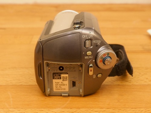 Panasonic SDR-H280 Hybrid HDD HARD DRIVE / SDHC CARD Video Camcorder - Boxed - Picture 5 of 9