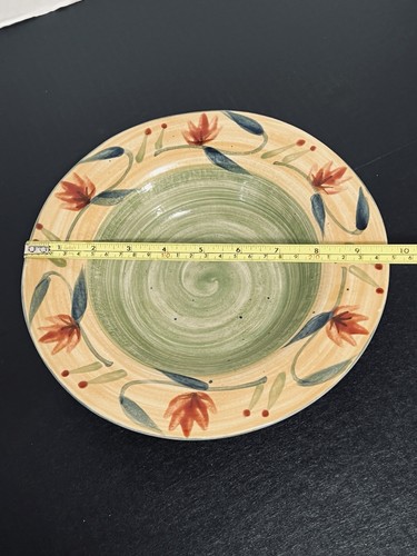 Vintage Pier 1 HP Steinzeug Elizabeth Muster ~ Hackplatte ~ 10 Servierplatten ~ Schalen - Bild 21 von 24