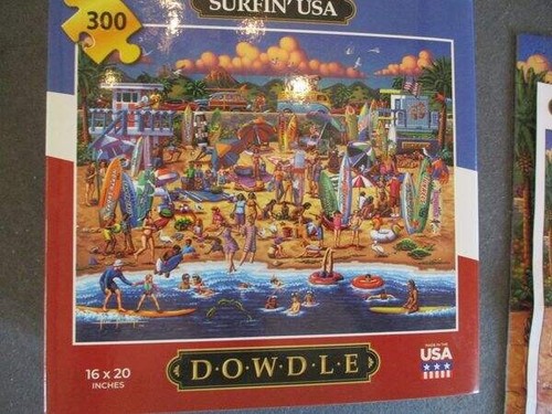 DOWDLE PUZZLE - "SURFIN' USA" - 300 pieces