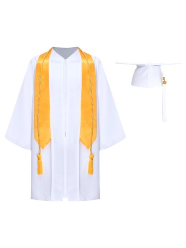 Unisex Kinder Kostüm tailliert Outfits vorne Set Stola Kleid Sitzungen Schule Reißverschluss - Bild 122 von 154