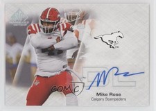 2023 SP Game Used Edition CFL Auto Mike Rose #CFL-MR Auto