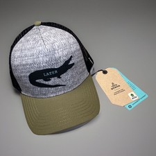 NWT Prana Hat OS Journeyman Trucker Cargo Green Later Gator Snapback MSRP $35