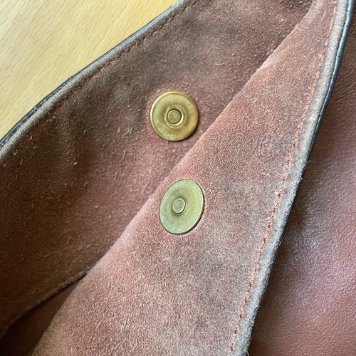 Borsa a tracolla Frye Hobo tasche laterali marrone pelle cognac borsa interna portachiavi - Foto 13 di 21