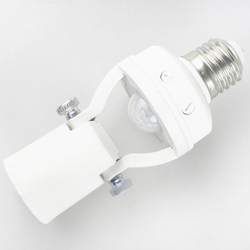 Infrared Motion Sensor Lamp Holder LED Light Bulb Base - Picture 4 of 7