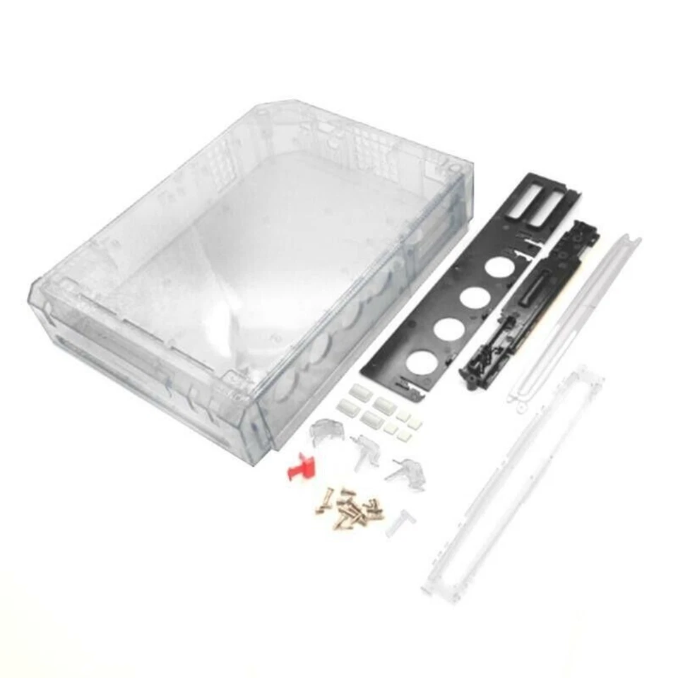 TSCO Nintendo Wii Replacement Shell Housing TRANSPARENT CLEAR