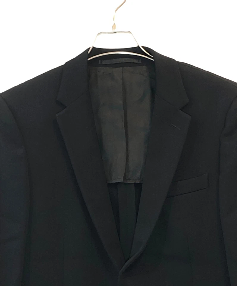 PRADA 2B blazer jacket Size: 46R Black Men 23 0331 - Image 3 of 4