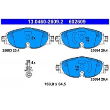 Satz Bremsbeläge Bremsklötze vorne für VW Arteon 3H7 3H9 Caddy 4 SAA | 143585
