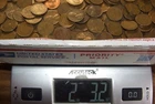 Wheat Pennies, Bulk Lot,Over 2 lbs Mixed Dates Mints, 1909-1958 DADS COFFEE CAN