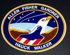 NASA -  Mission - Sticker - 4"