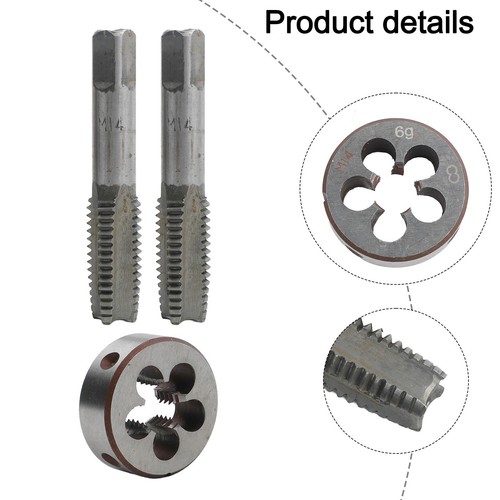 High Qulity Factory Workshop Metric Taper Right Hand Thread 14mm X 2 2Pcs - Picture 6 of 12