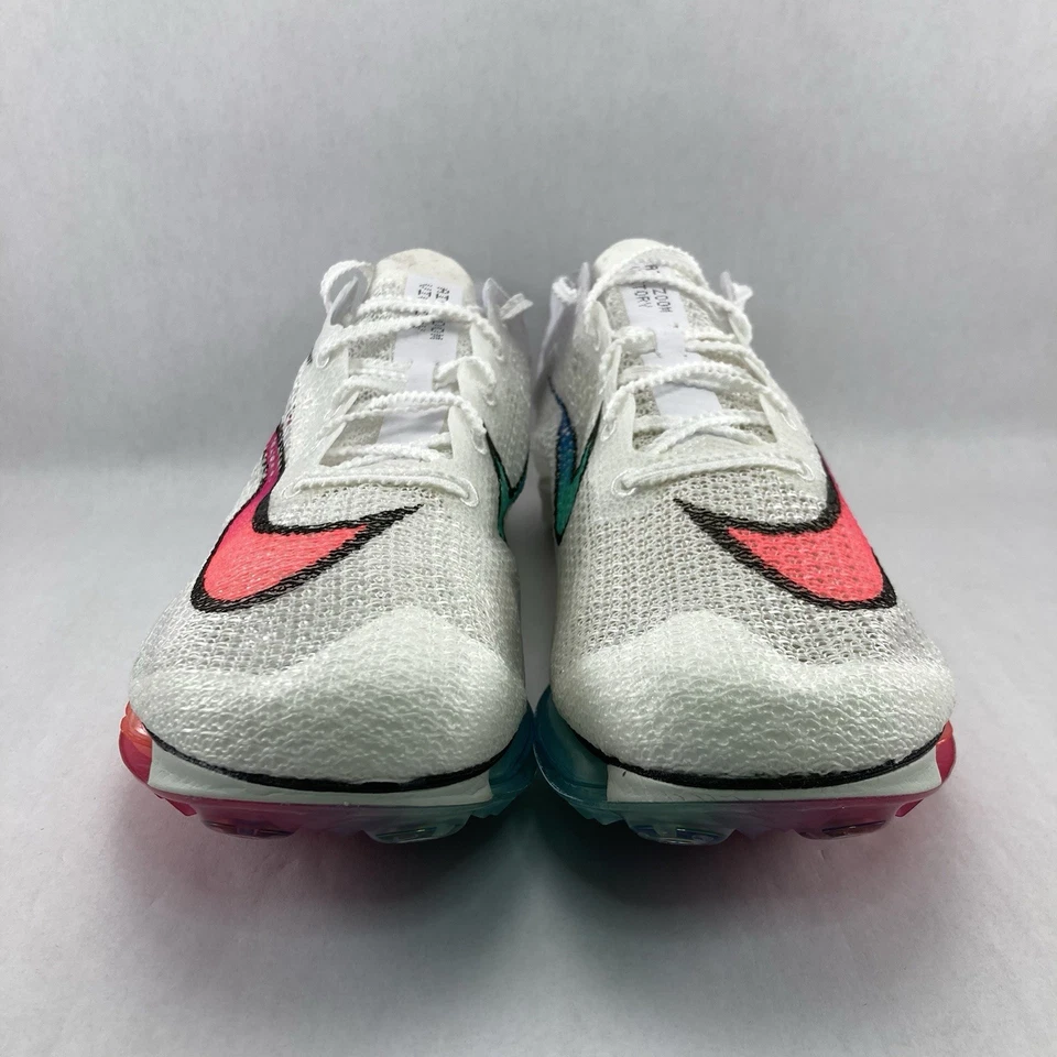 Nike Air Zoom Victory White Ombre Track Shoes w/ Spikes Mens Size 11 CD4385-100 - Image 2 of 4