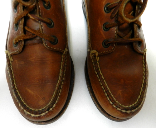 Cole Haan Country Vintage Leather ankle boots bootie Women Size Sz 5.5 AA Narrow - Picture 7 of 13