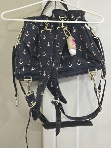 Jujube bff nautical The Admiral bag anchors diaper bag / Backpack - Picture 6 of 11