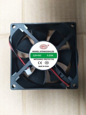 I PCS  Xin Feng Da Fan  XFD8025H12S 12V 0.23A 8025 8CM 2-wire  axial Cooling fan