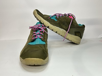 Nike Mens Koth Ultra Low 749486-333 Green Running Shoes Sneakers Size 12 W Box