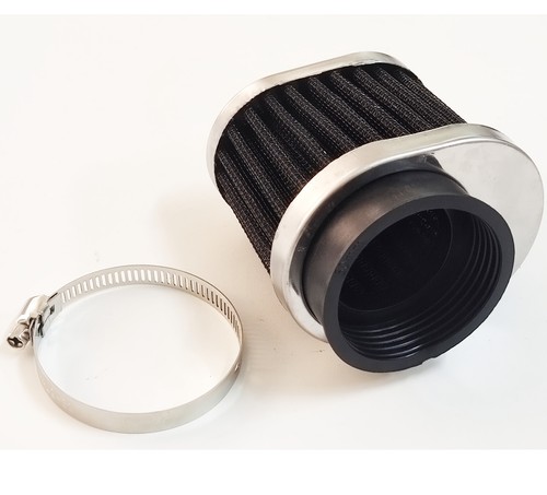 2inch 51mm Intake High Flow Cone Motorcycle Air Filter Metal Kits Universal 2PCS - Bild 24 von 24
