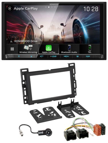 Kenwood MP3 2DIN USB DAB Bluetooth Autoradio für Chevrolet Opel GT 07-09 - Bild 1 von 10