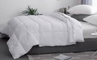 White 100% Cotton Comforter All Season Twin/Queen/King Size Inset Duvets Quilt