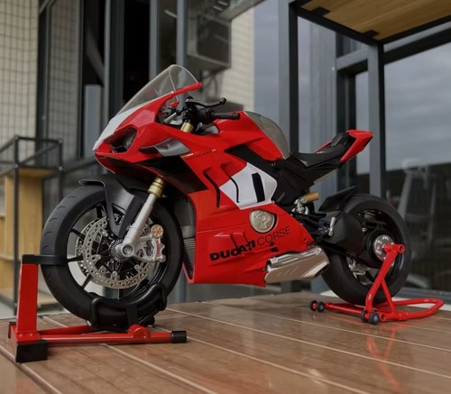Ducati V4S Racing Moto – 1:6 avec Son, Lumières et Effets Réalistes - Imagen 3 de 21