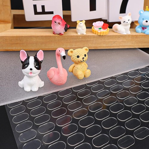 100pcs Double -sided Rubber Mat Label, Used For Doll Feet Fixed Patch _pu - Picture 8 of 8