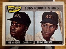 1965 Topps Joe Morgan Rookie Stars Sonny Jackson #16 VG/EX