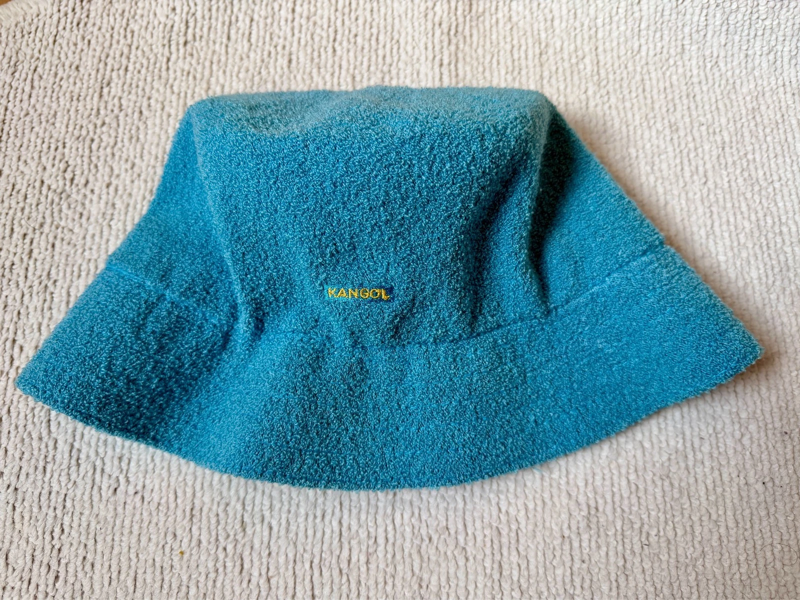 KANGOL Bermuda Spey Hat Bucket Hat Blue Teal Aqua Vintage 6903KG CAO1474 RN684