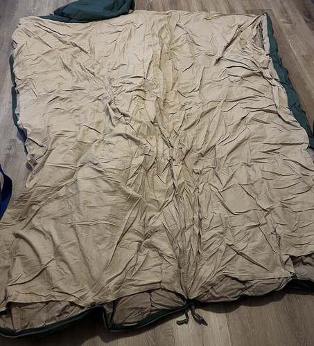 VTG 40s 50s Eddie Bauer Blizzard Proof Pure Down Sleeping Robe Bag Outdoor READ - Picture 7 of 20