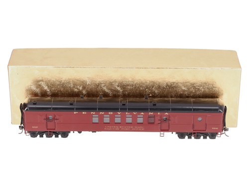 Oriental Limited 6547-92 HO MESSING Pennsylvania RR BM70MA Postwagen - bemalt EX