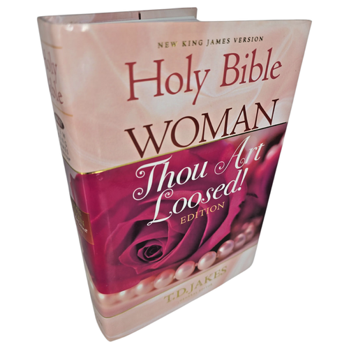 Bibel Neu King James NKJV Frau Du bist losgelöst roter Buchstabe TD Jakes HB Buch
