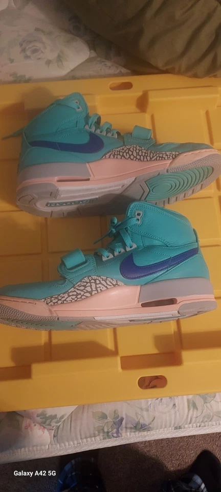 Zapatos de baloncesto Nike Air Jordan Legacy 312 Hyper Jade para hombre talla 11 AV3922-348 Foto 2 de 4