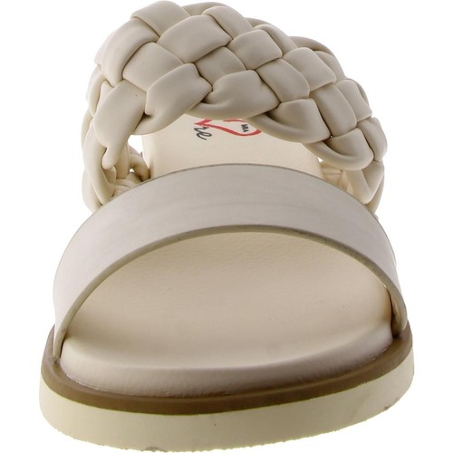 Mia Amore Edita elfenbeinfarbene Damen-Pantoletten Sandalen Schuhe 8,5 Medium (B, M) Brittany and Hanna Factory Outlet 9667 - Bild 2 von 3