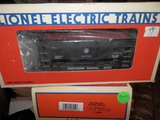 Lionel 6-6127 Northern Pacific Ore Car Black Model Railroad Train