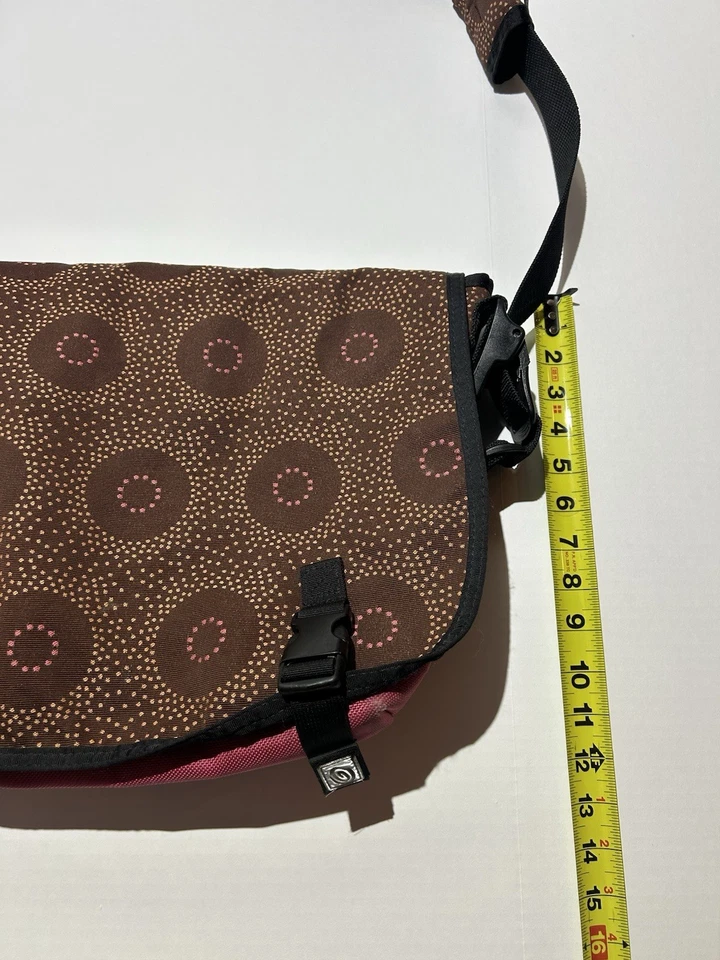 Timbuk2 Viaje Bandolera Hombro Laptop Bolso Mensajero Rosa Patrón Informal Foto 4 de 4